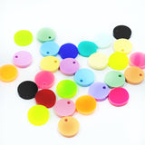 Acrylic Opaque Circle Blank Shapes 10mm - 50 Pack