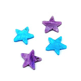 Acrylic Glitter Organic Star Blanks (OST100) 15mm - 10 Pack