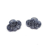 Acrylic Glitter Cloud Blanks (CL100) 15mm - 10 Pack