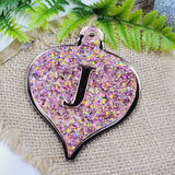 Drop Bauble Double Layer with Initial