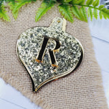 Drop Bauble Double Layer with Initial