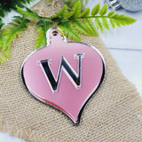 Drop Bauble Double Layer with Initial