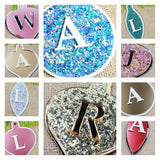 Drop Bauble Double Layer with Initial