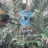 Christmas Ornament with Initial or Image