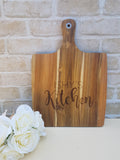 Engraved Cheese Board