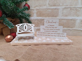 Christmas Memorial Plaque