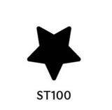 Acrylic Glitter Star Blanks (ST100) 15mm - 10 Pack