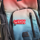 Personalised  Acrylic Bag Tag