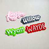 Personalised  Acrylic Bag Tag