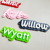 Personalised  Acrylic Bag Tag