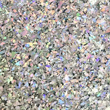 15mm Laser Cut Glitter Acrylic Egg Shape