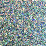 15mm Laser Cut Glitter Acrylic Egg Shape