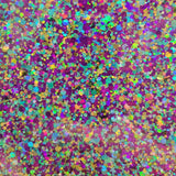 15mm Laser Cut Glitter Acrylic Egg Shape