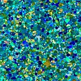 Acrylic Glitter Circle Blank Shapes 17mm - 10 Pack