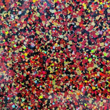 Acrylic Glitter Heart Blanks (HE110) 15mm - 10 Pack