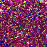 Acrylic Glitter Circle Blank Shapes 15mm - 10 Pack