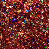 Acrylic Glitter Cloud Blanks (CL100) 15mm - 10 Pack