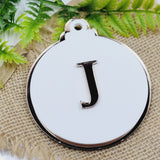 Round Bauble Double Layer with Initial